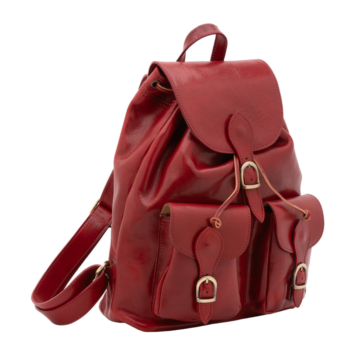 Borsa a spalla  da donna In Vera pelle Made in Italy 37x30x13 cm