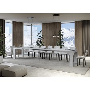 Tavolo allungabile 90x140/400 cm Roxell cemento