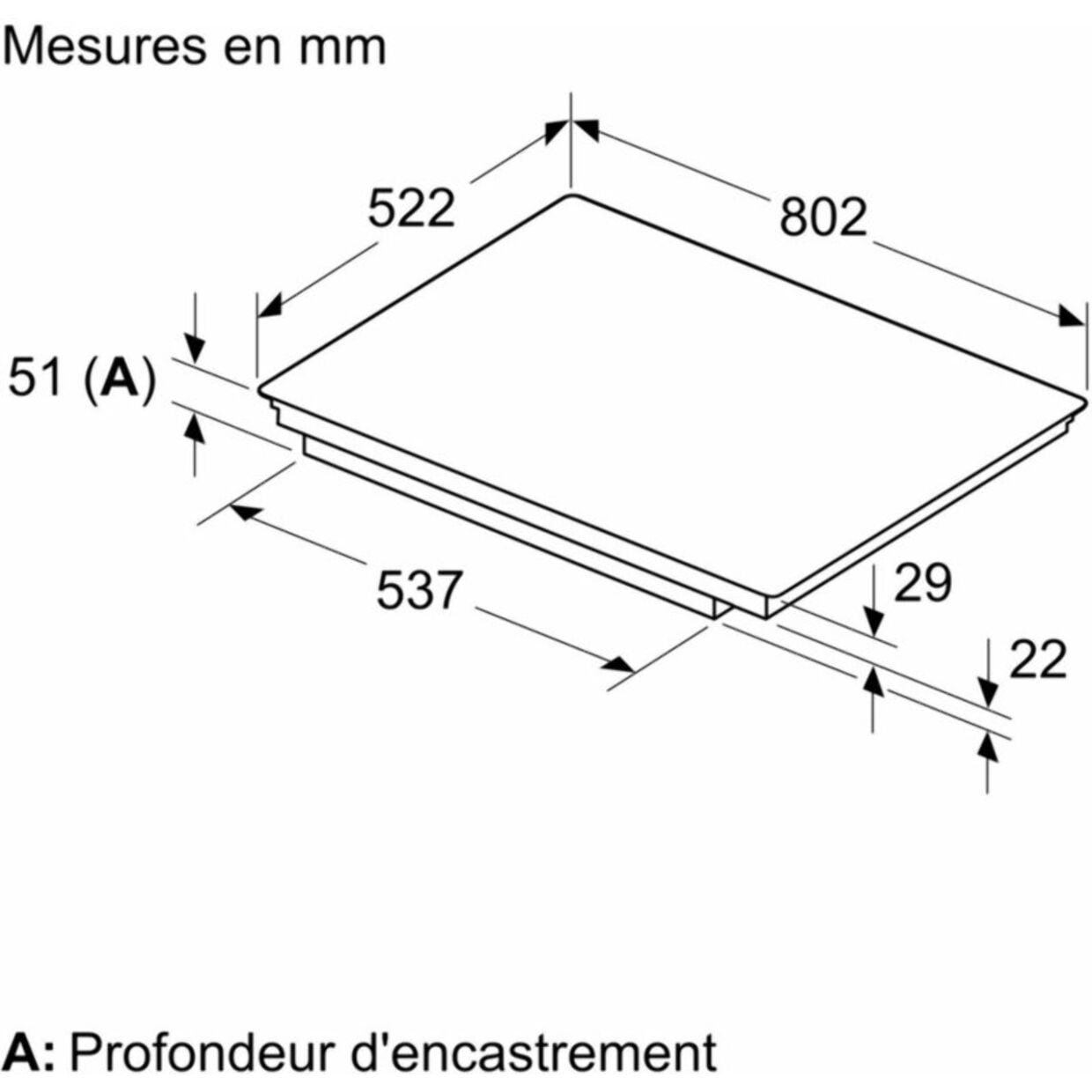 Plaque induction NEFF T58FHS1L0