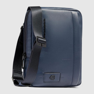 Piquadro Borsello piccolo in pelle porta iPad®mini, schermato con protezione RFID