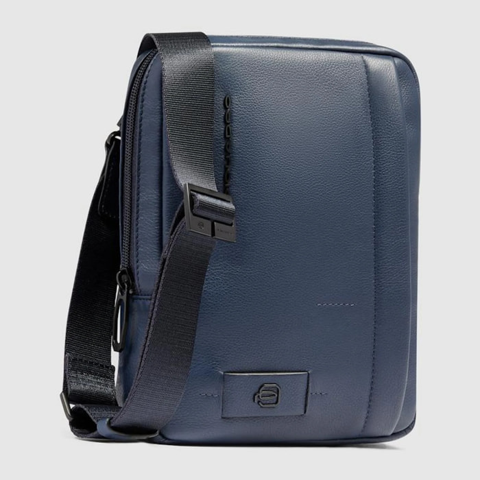 Piquadro Borsello piccolo in pelle porta iPad®mini, schermato con protezione RFID