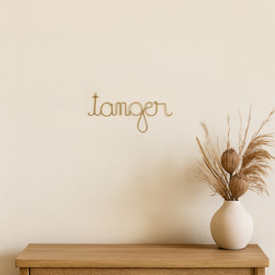 Mot  fil de laiton 'TANGER' - Doré Vieilli