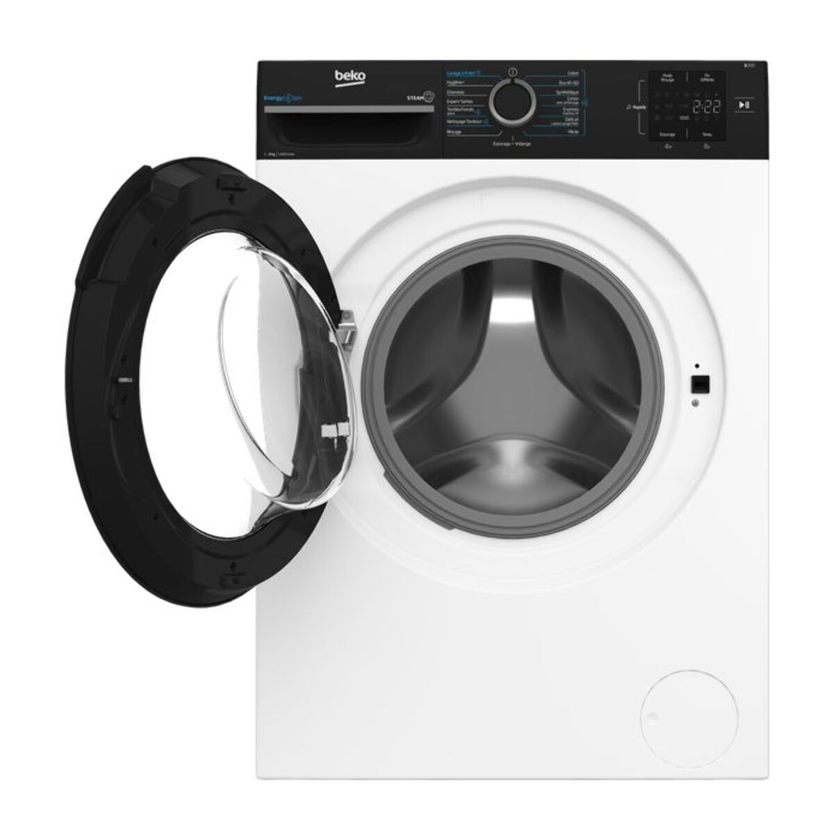 Lave linge hublot BEKO BM3WFU390411 Energy Spin