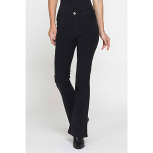 PANTALONE A ZAMPA STILE WESTERN IN MOLESKIN STRETCH 10oz