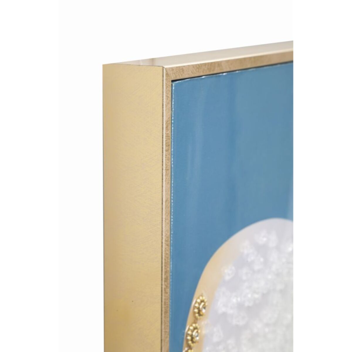 DIPINTO SU TELA LACCATO DORI C/CORNICE -B- CM 62X4X92