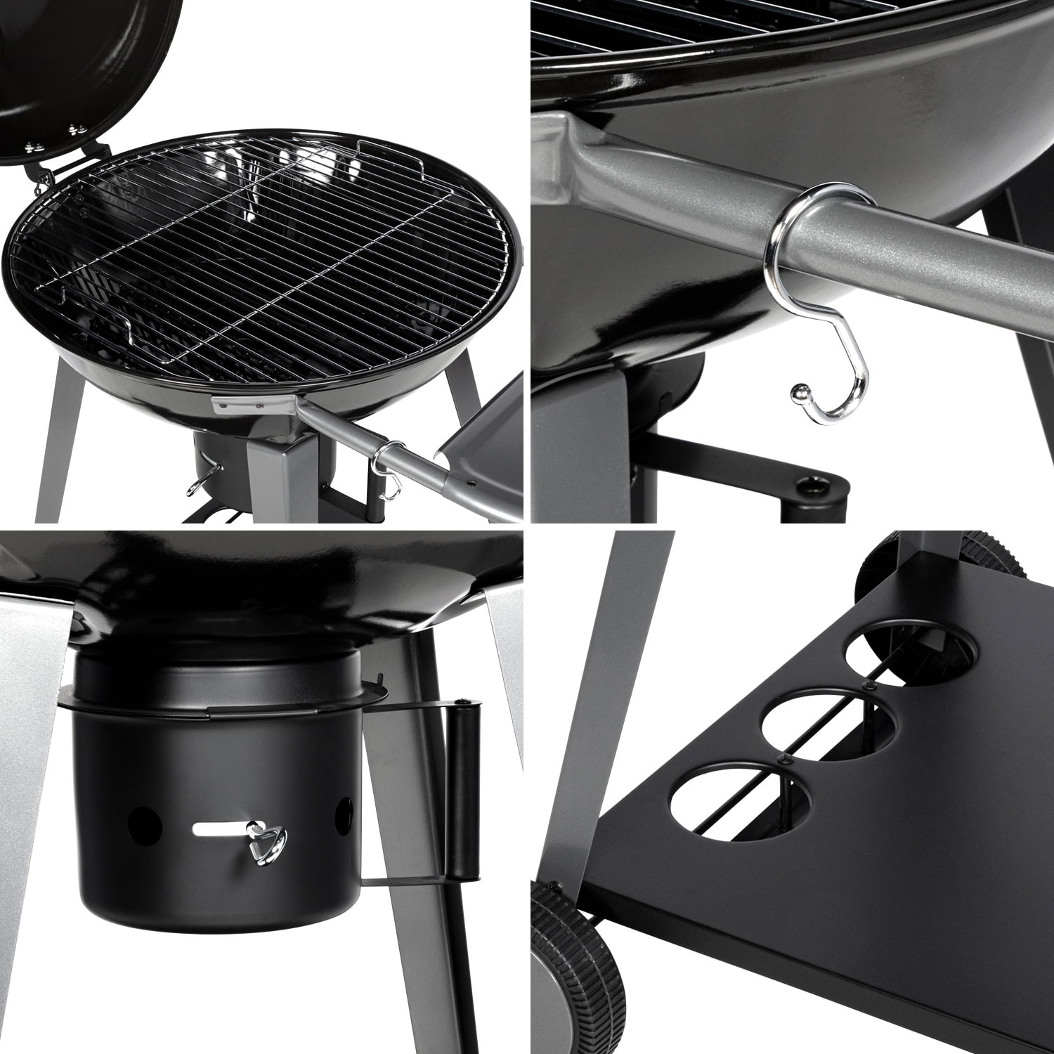 SOMAGIC - Barbecue au charbon de bois YUTAN