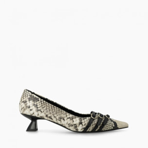 ZAPATOS DE SALÓN ANIMAL PRINT A-ROMA