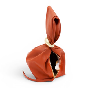 Pochette Cheval Firenze Fanny Arancione Scuro