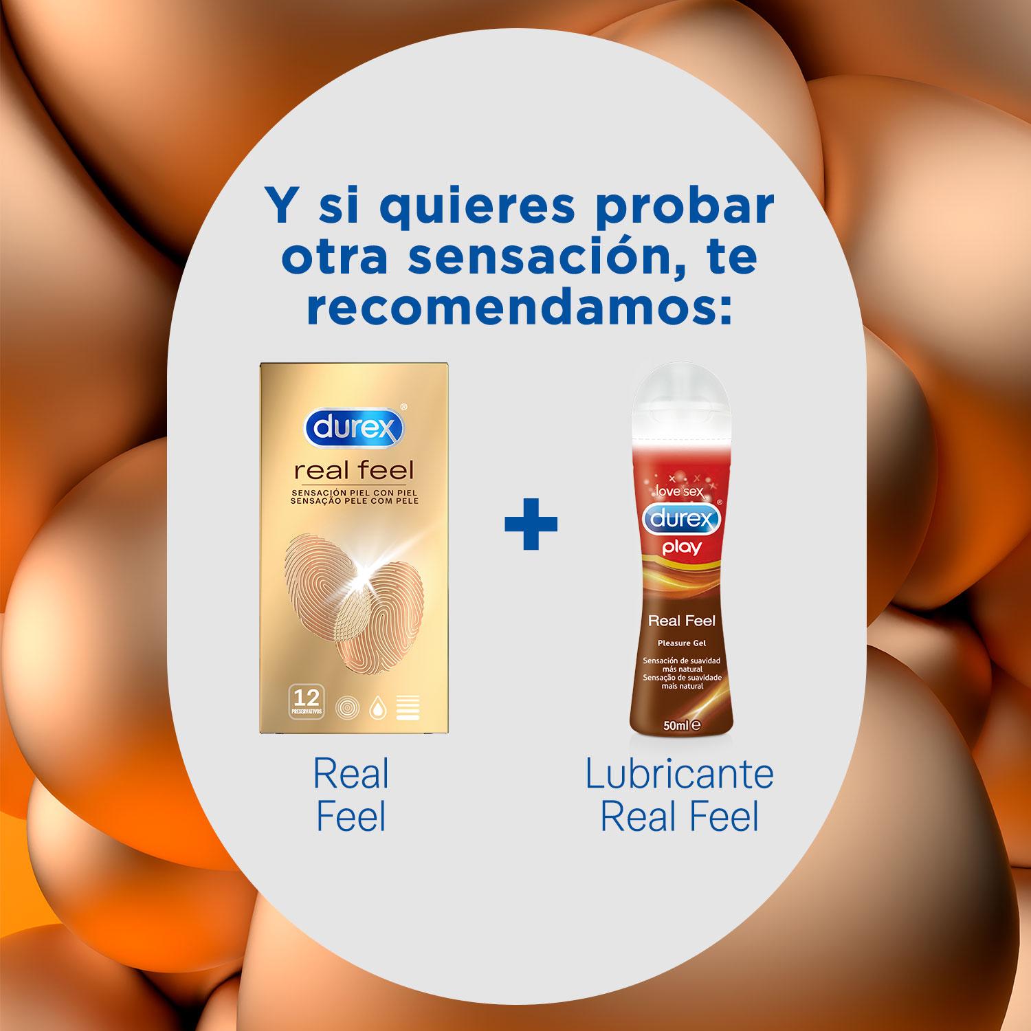 PRESERVATIVOS REAL FEEL 48 CONDONES