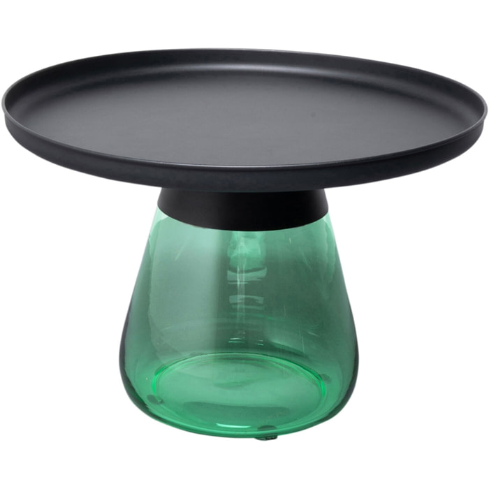 Table d'appoint Bottiglia 60cm verte Kare Design