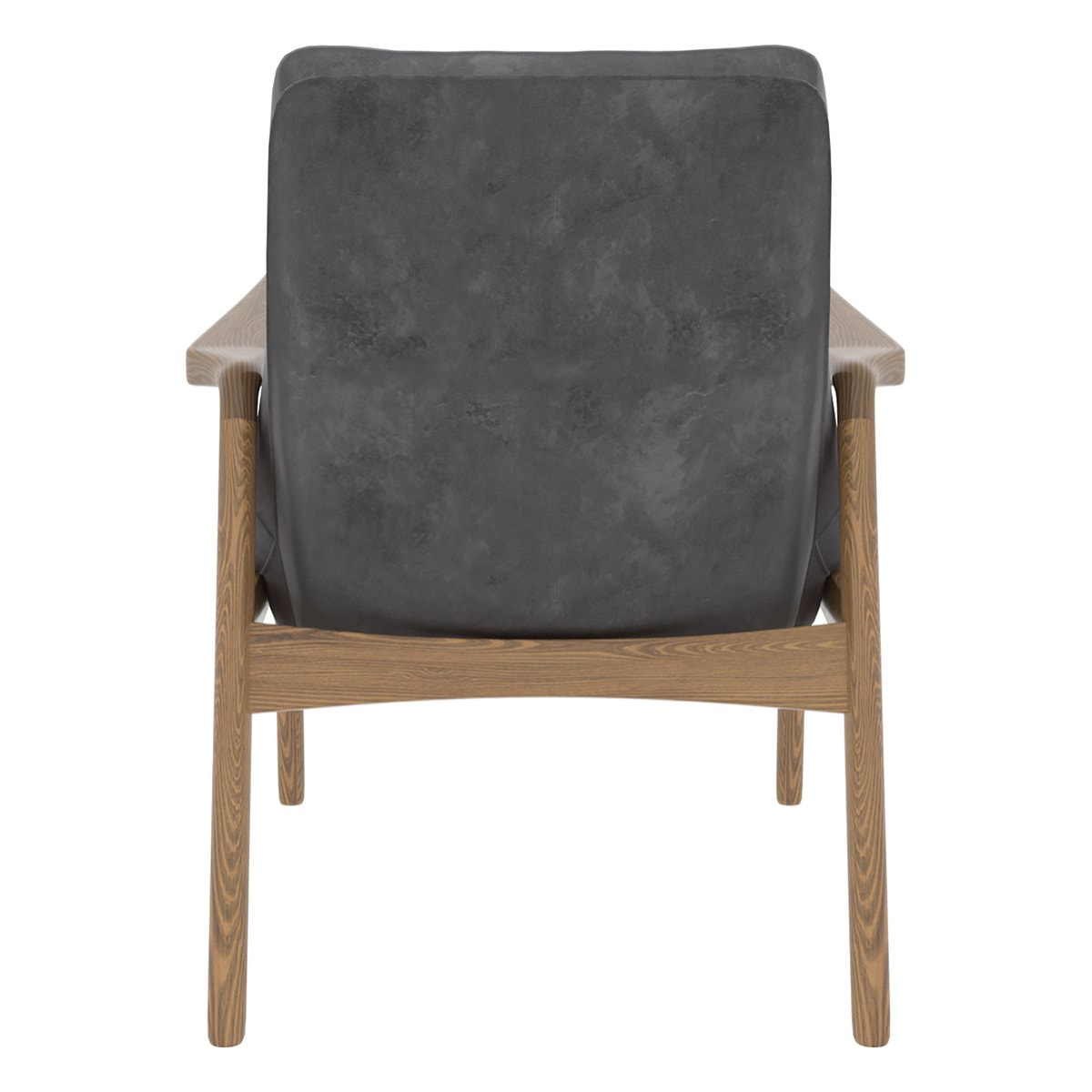 Fauteuil velours gris