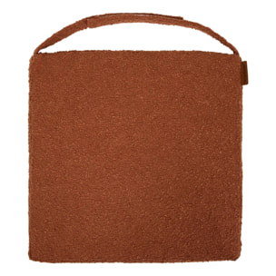 Galette de chaise Solfi 40x40cma acajou