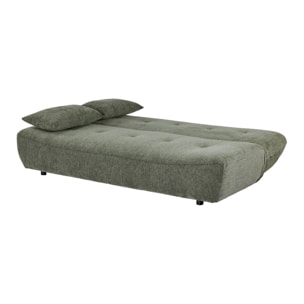 Banquette convertible tissu chenille 3 places KLIK
