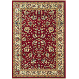 Tappeto Stile Persiano Disegno Classico Rosso