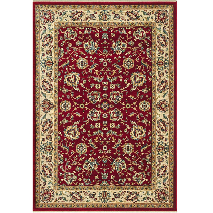 Tappeto Stile Persiano Disegno Classico Rosso
