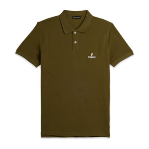 Polo Uomo in Piquet di Cotone 100% con Logo