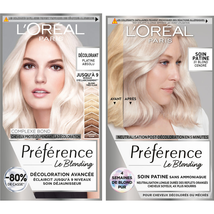 L'Oréal Paris Préférence La Routine Pour Des Cheveux Décolorés Sans Reflets Indésirables