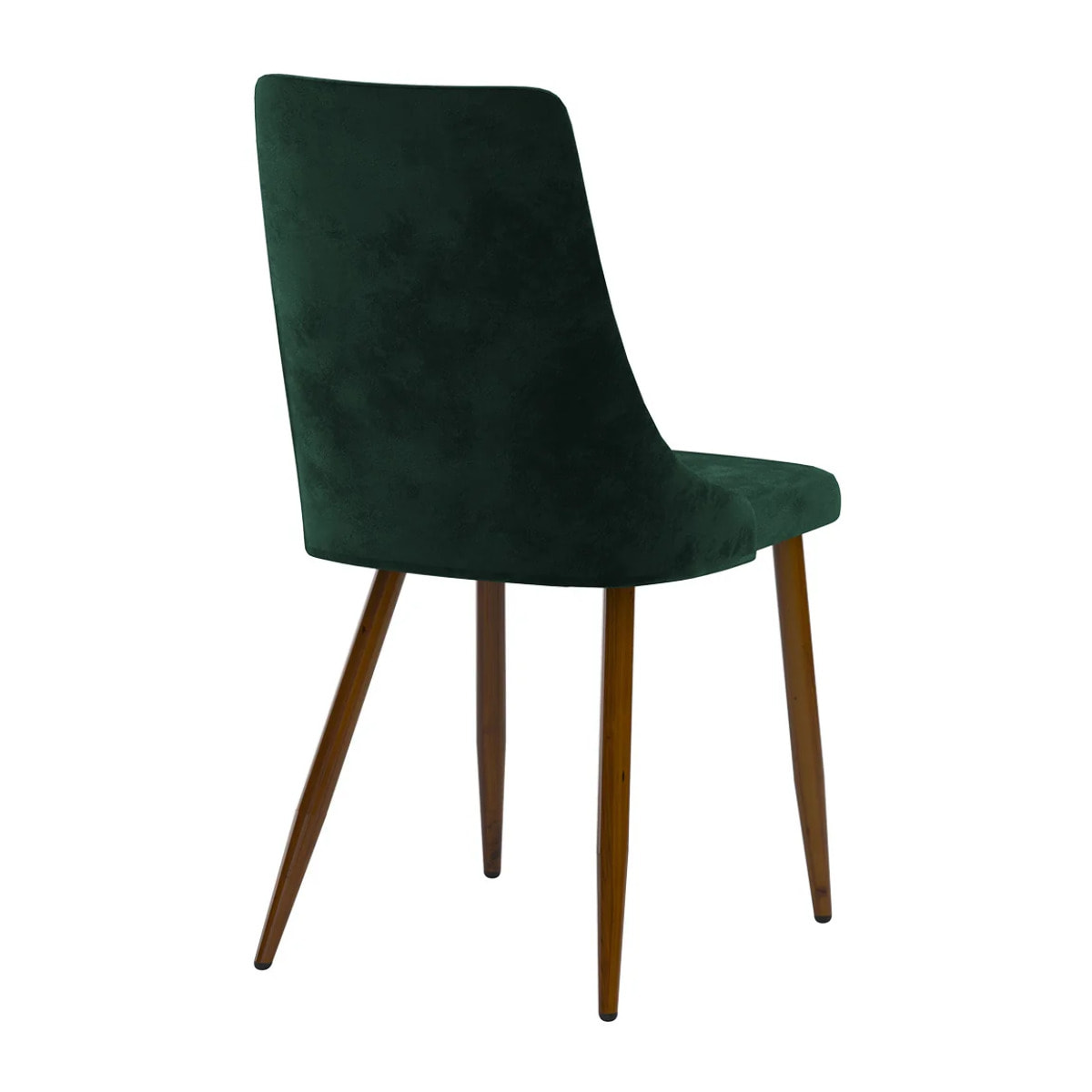 Lot de 2 chaises en velours vert - Vinni