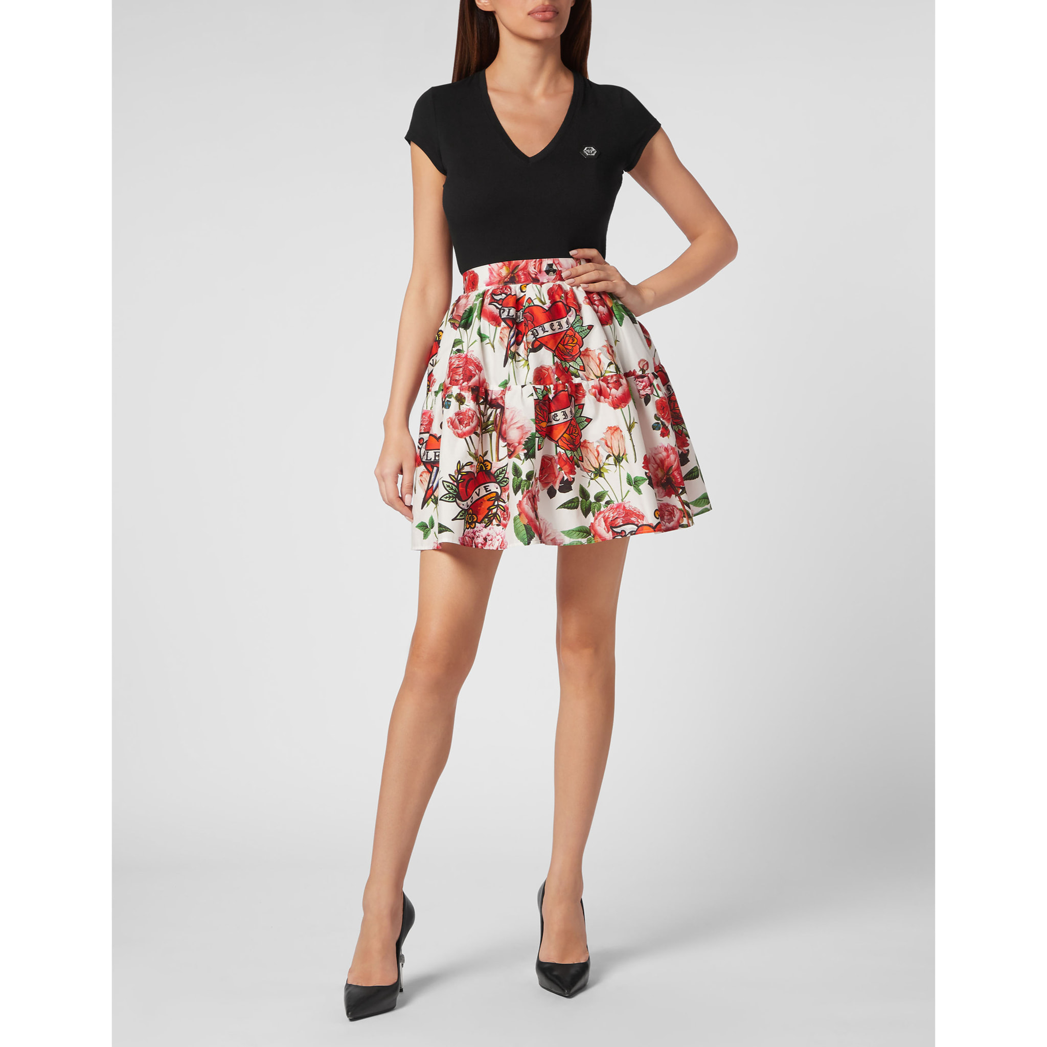 PHILIPP PLEIN Mini Skirt LOVE