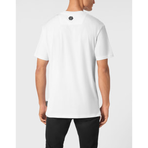 PHILIPP PLEIN Camiseta de cuello redondo y manga corta RACING