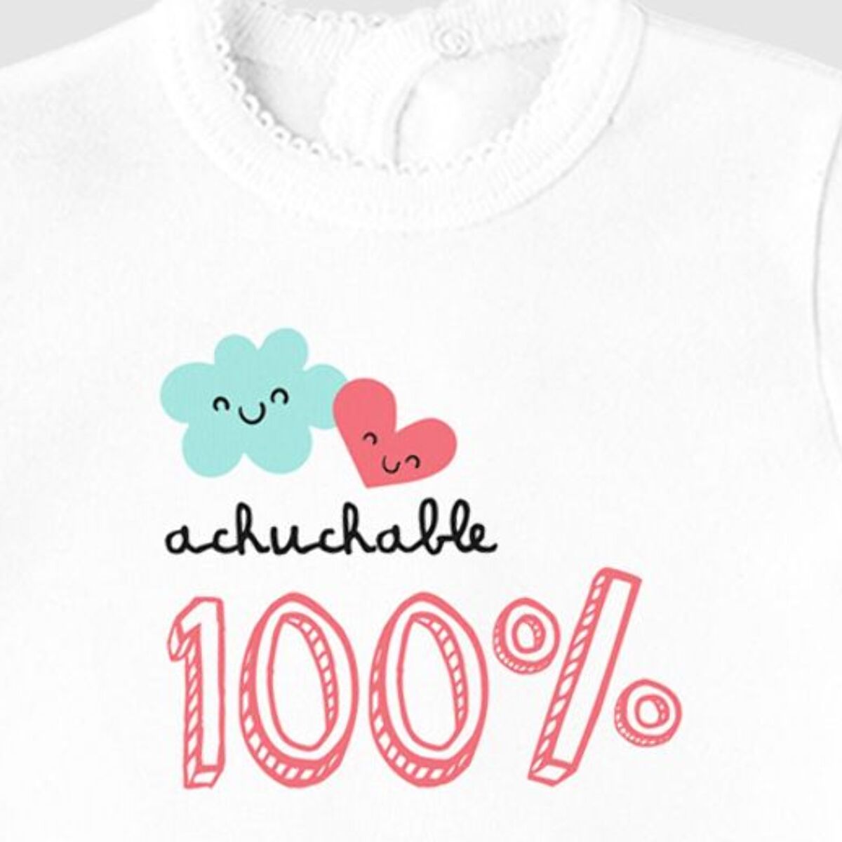 Conj Estampado Frase A Blanco Talla Nac