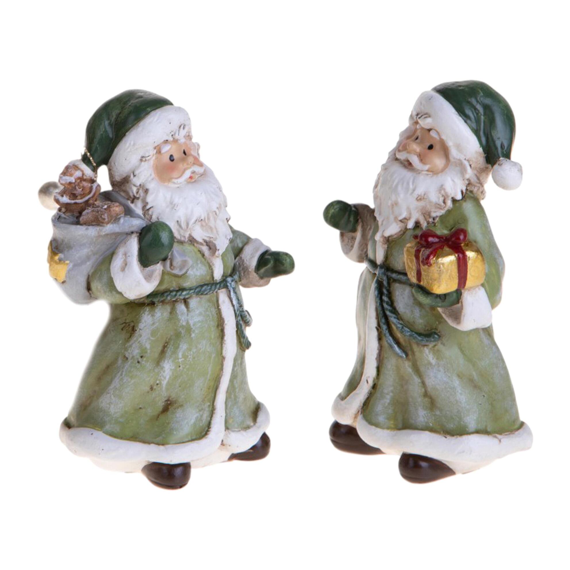 babbo natale con doni - Pezzi 2 - VERDE - Bianchi Dino SpA
