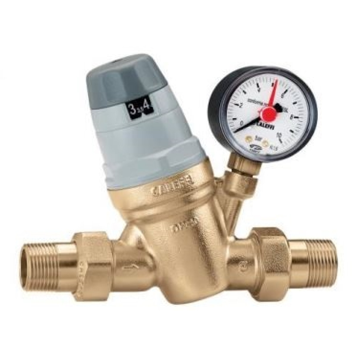 Réducteur de pression 535 1/2' THERMADOR avec RU et manomètre - R53515