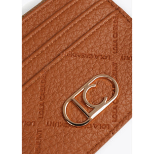 Portatessere monogramma a rombi