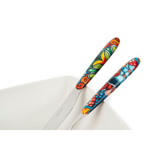 Service 16 couverts Excelsa – Acapulco, Acier Multicolore