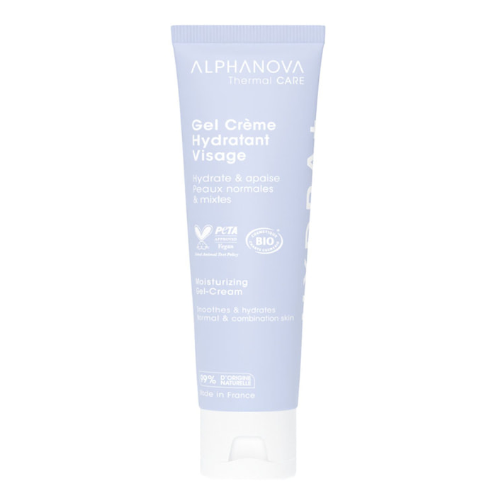 Hydra+ - Gel Crème Hydratant Visage 50 ml