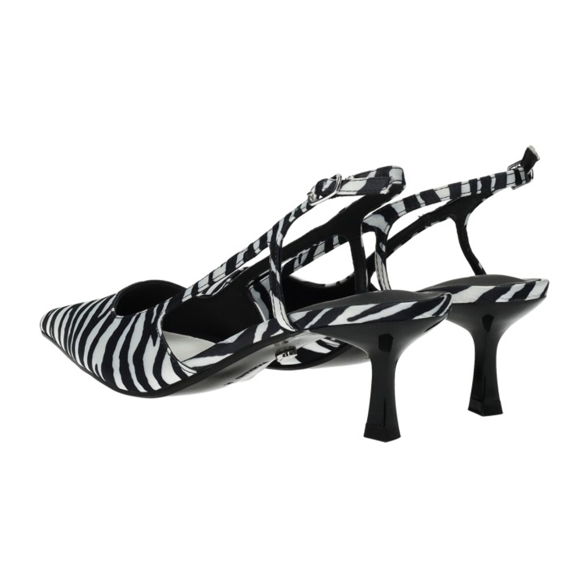 Décolleté sling back Donna Tata Italia Bianco