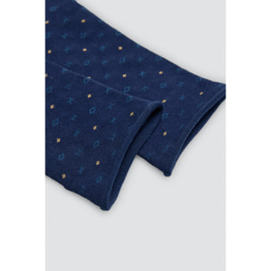 Confezione da 4 calzini alti stampati senza risvolto