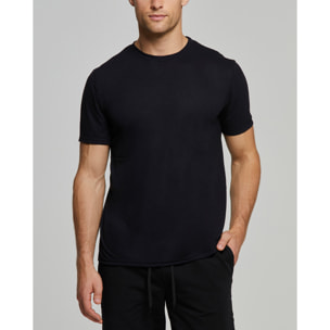 MAGLIA GIROCOLLO MANICA CORTA