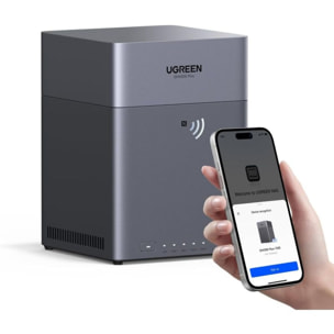 Serveur NAS UGREEN 4 baies DH4300 Plus Gris