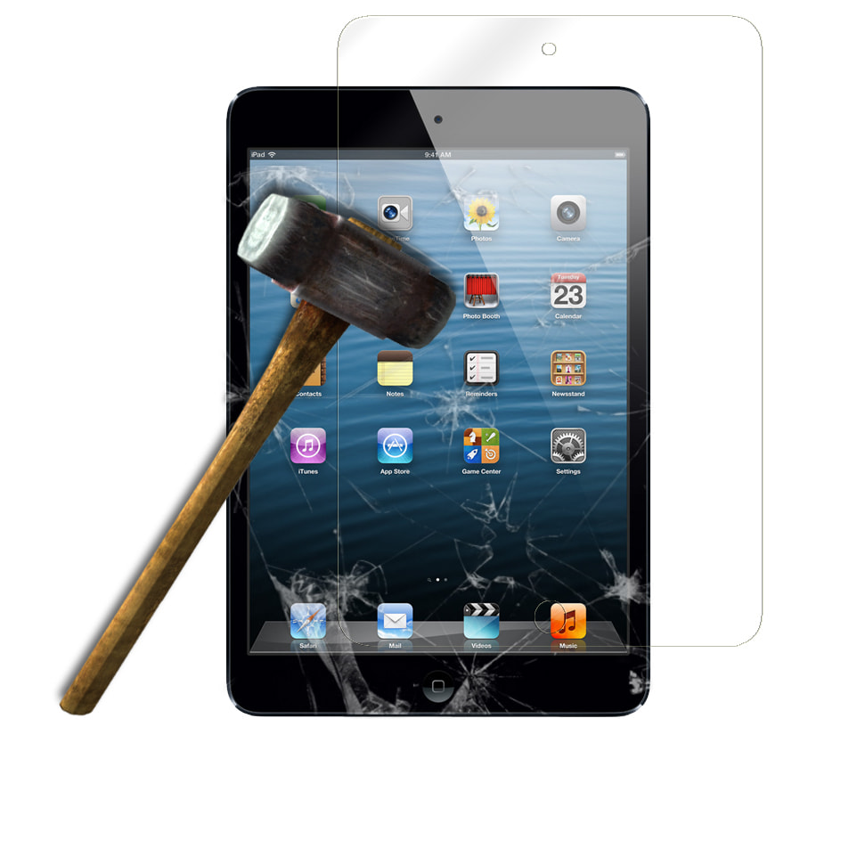 DAM PROTEZIONE IN VETRO TEMPERATO IPAD MINI 1319 Cm. Colore trasparente