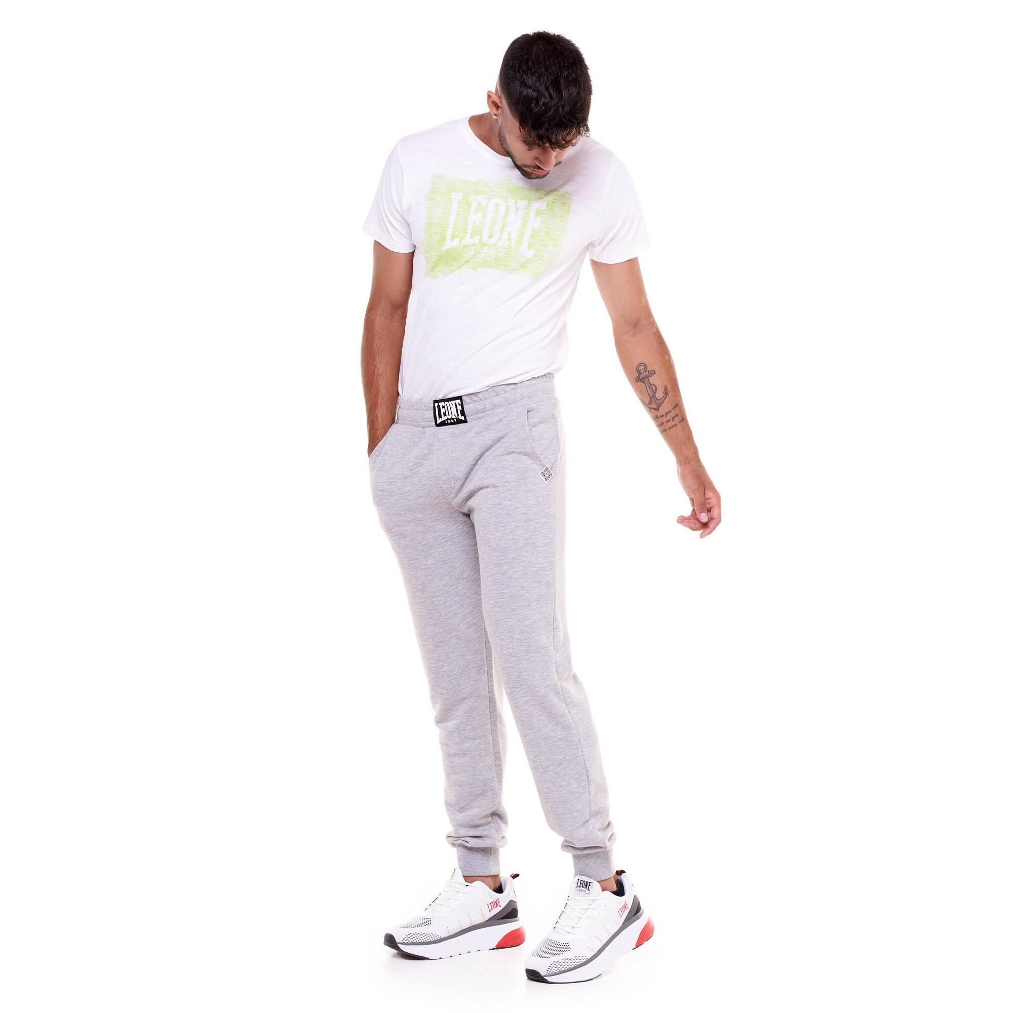 Pantalones de sudadera de color llamativo para hombre
