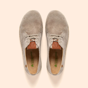 Zapatos N678 SILK SUEDE TAUPE / CAMPOS color Taupe