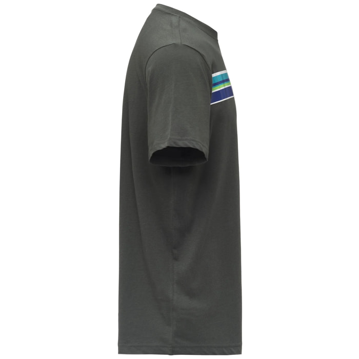 T-Shirts & Top Kappa Uomo Logo Tide 140 Verde