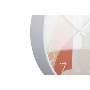 Reloj Pared Metal Blanco 40x4,5x40 Cm