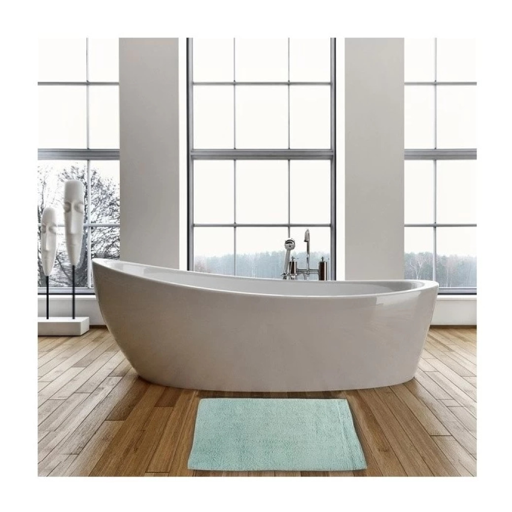 Tapis de bain Coton 45x70cm Vert Pastel MSV