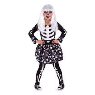 DISFRAZ SKELETITA GLOW IN DARK INF