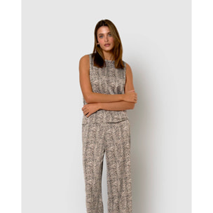 Set satinado soho marron