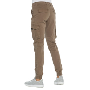 Pantalone Hot Buttered Pioneer con tasconi Cachi