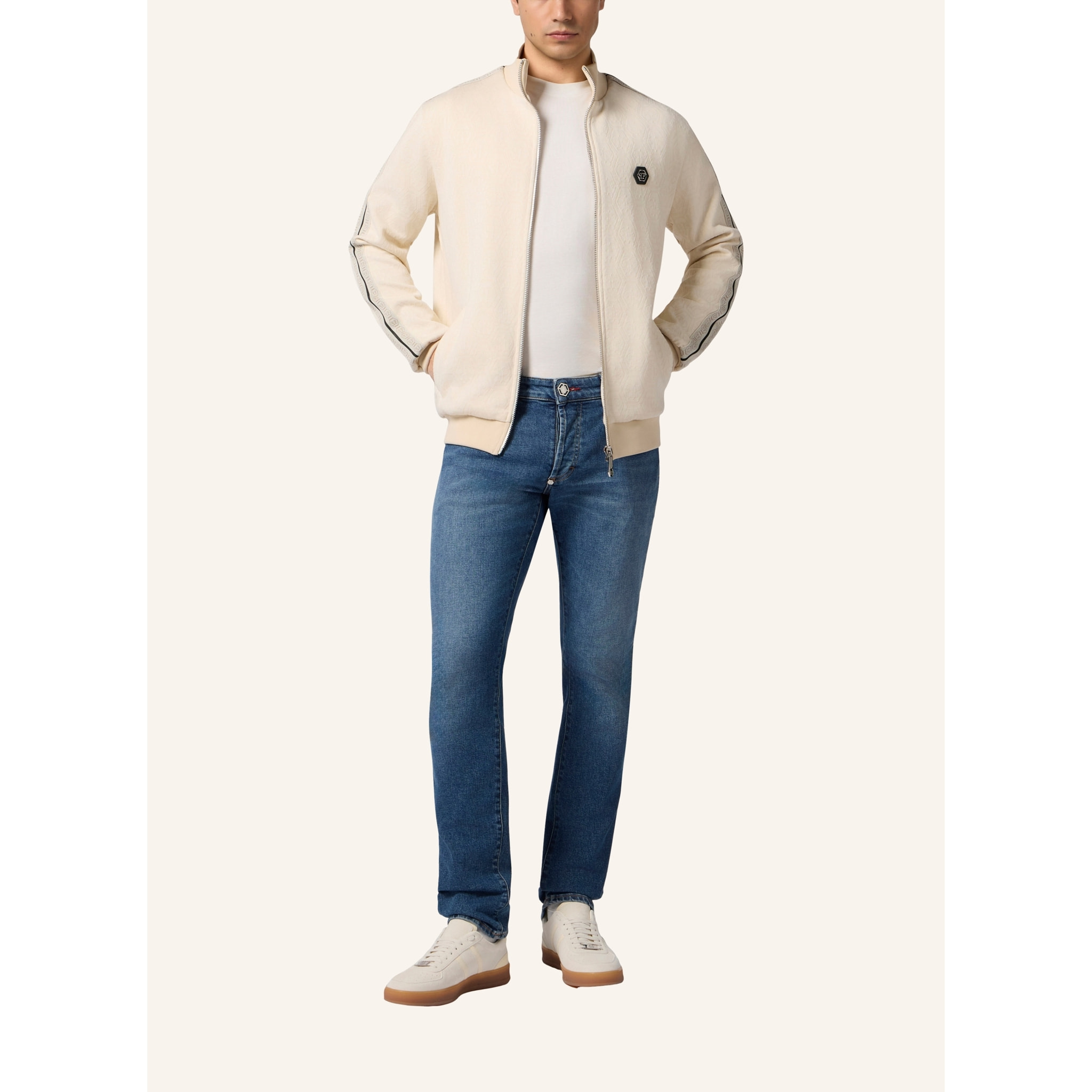 PHILIPP PLEIN Tracksuit Jacket Monogram Monogram