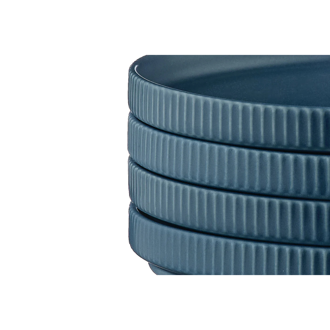 Assiette SCANDI Ø16,5cm - 4 pièces - Marine