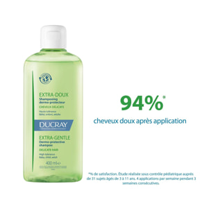 Ducray - Extra-Doux - Shampooing Dermo-Protecteur - Cheveux Normaux et Délicats Pompe - Shampooing Dermo-Protecteur / Dermo-Protective Shampoo