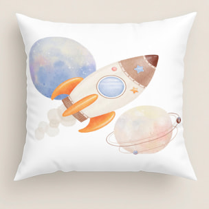 Cool Kids - Funda de Cojín Estampado - Con Cremallera - Sin relleno - 100% Algodón - Astro