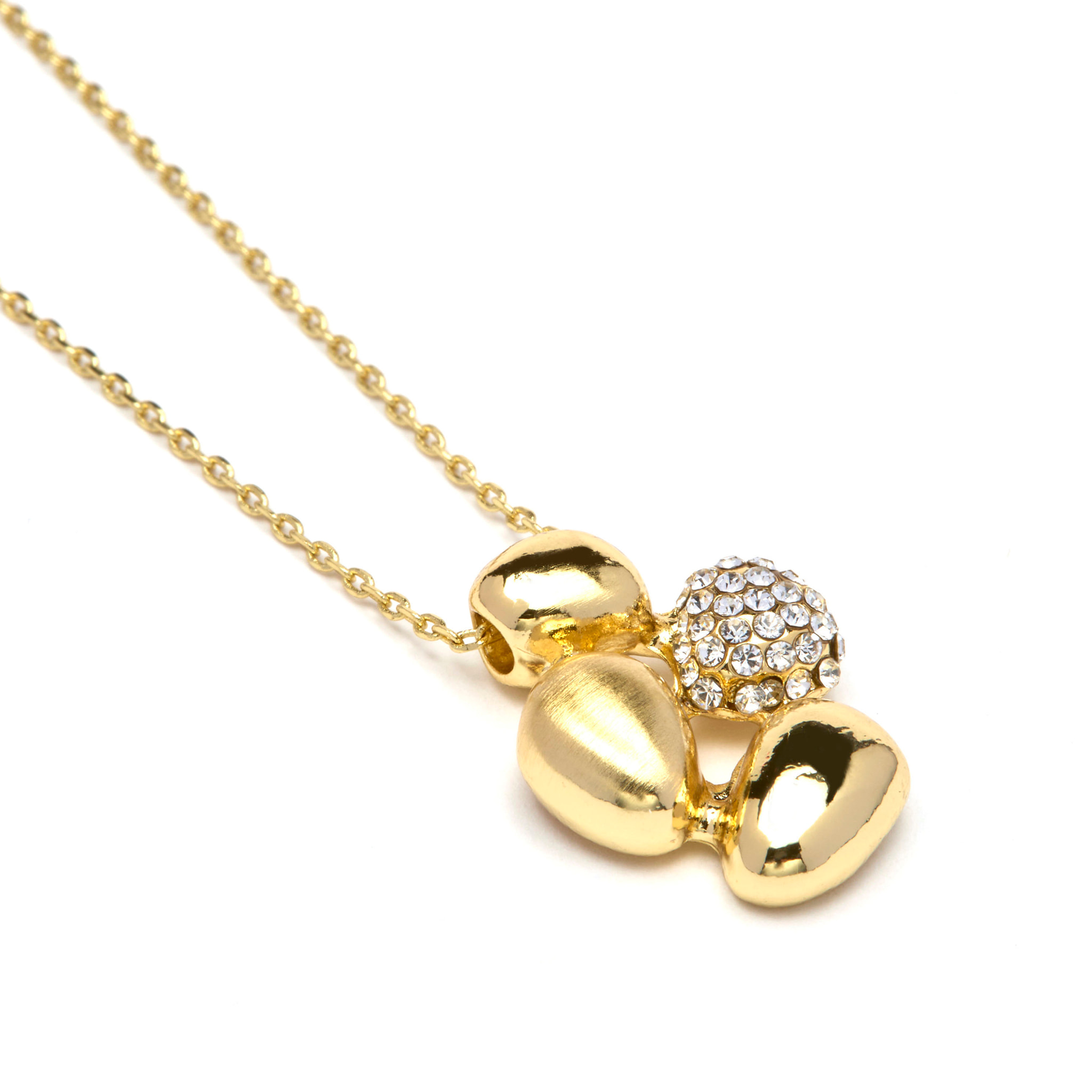 Collar Kinfre acabado oro amarillo 18k