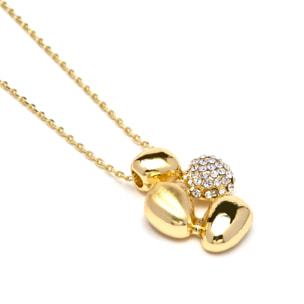 Collar Kinfre acabado oro amarillo 18k