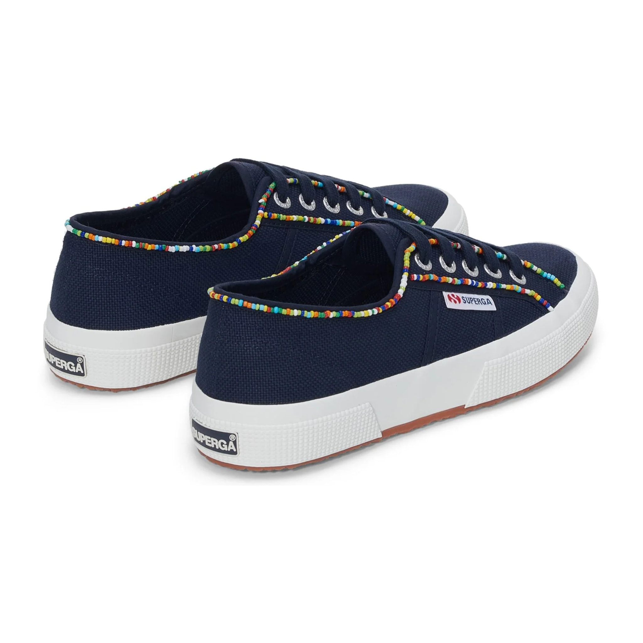 Superga - Donna Blu - 2750 MULTICOLOR BEADS